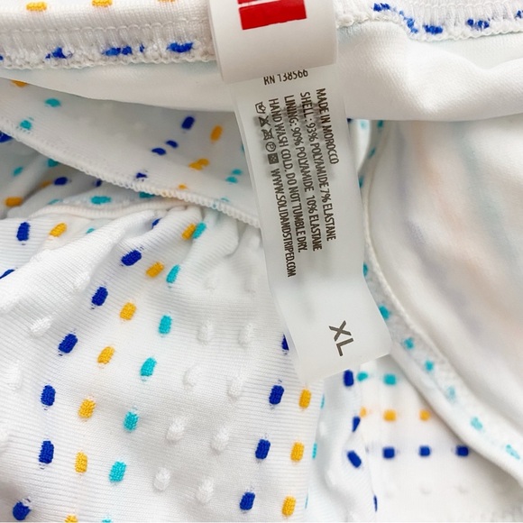 New! Solid & Striped Kaia Babydot Bikini Top - Picture 5 of 5